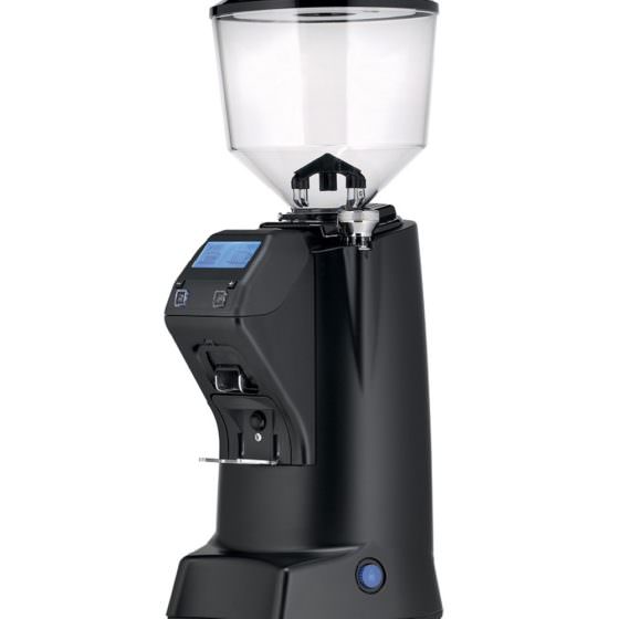 schwarze Profi-Kaffeemühle Eureka 65E