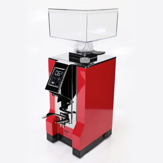 rote Kaffeemühle Eureka Mignon magnifico