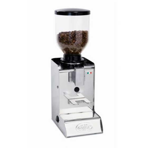 silberne Kaffeemühle Quick Mill Mod. 060